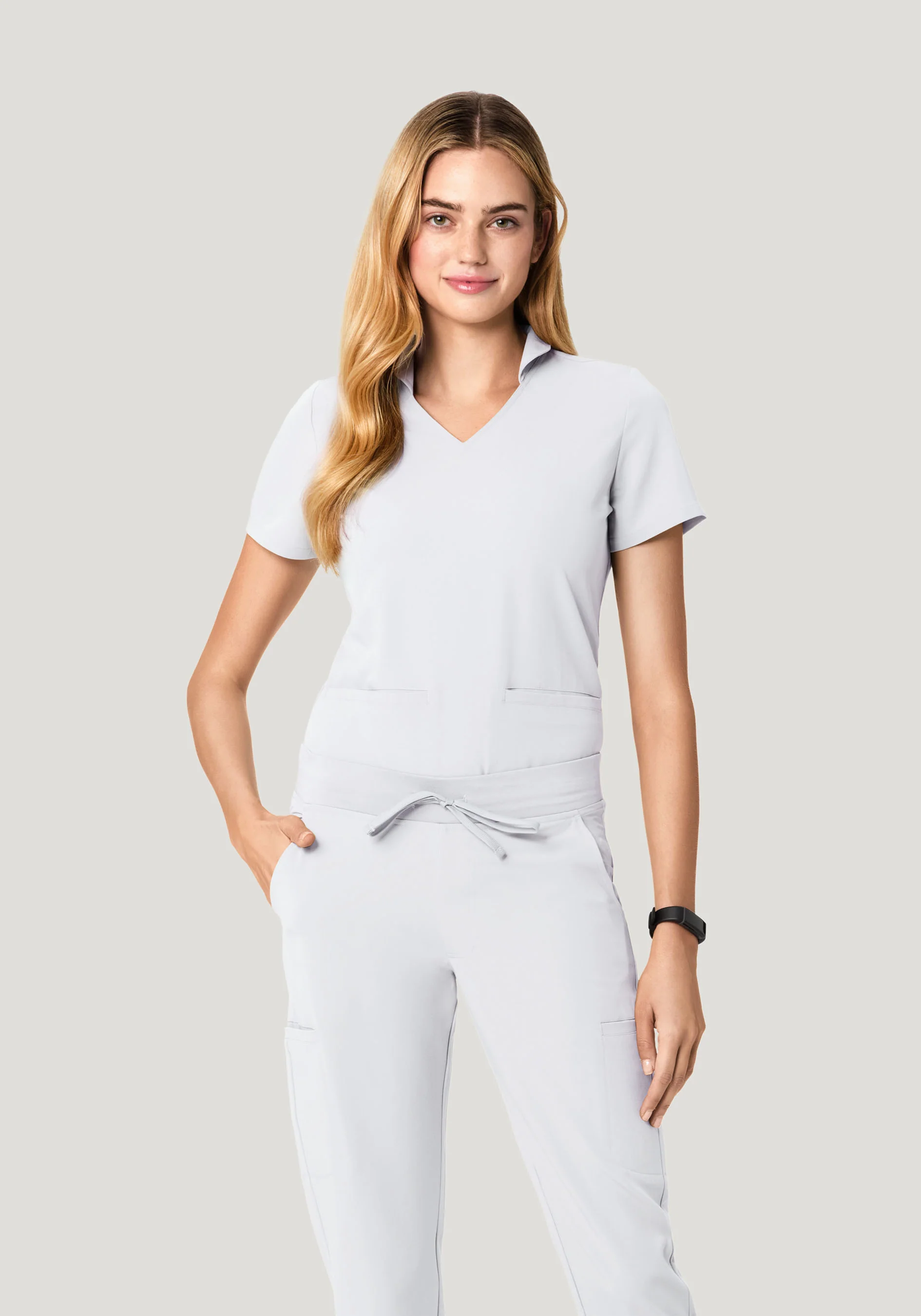 Multi Wear Collar Top White - Image 2