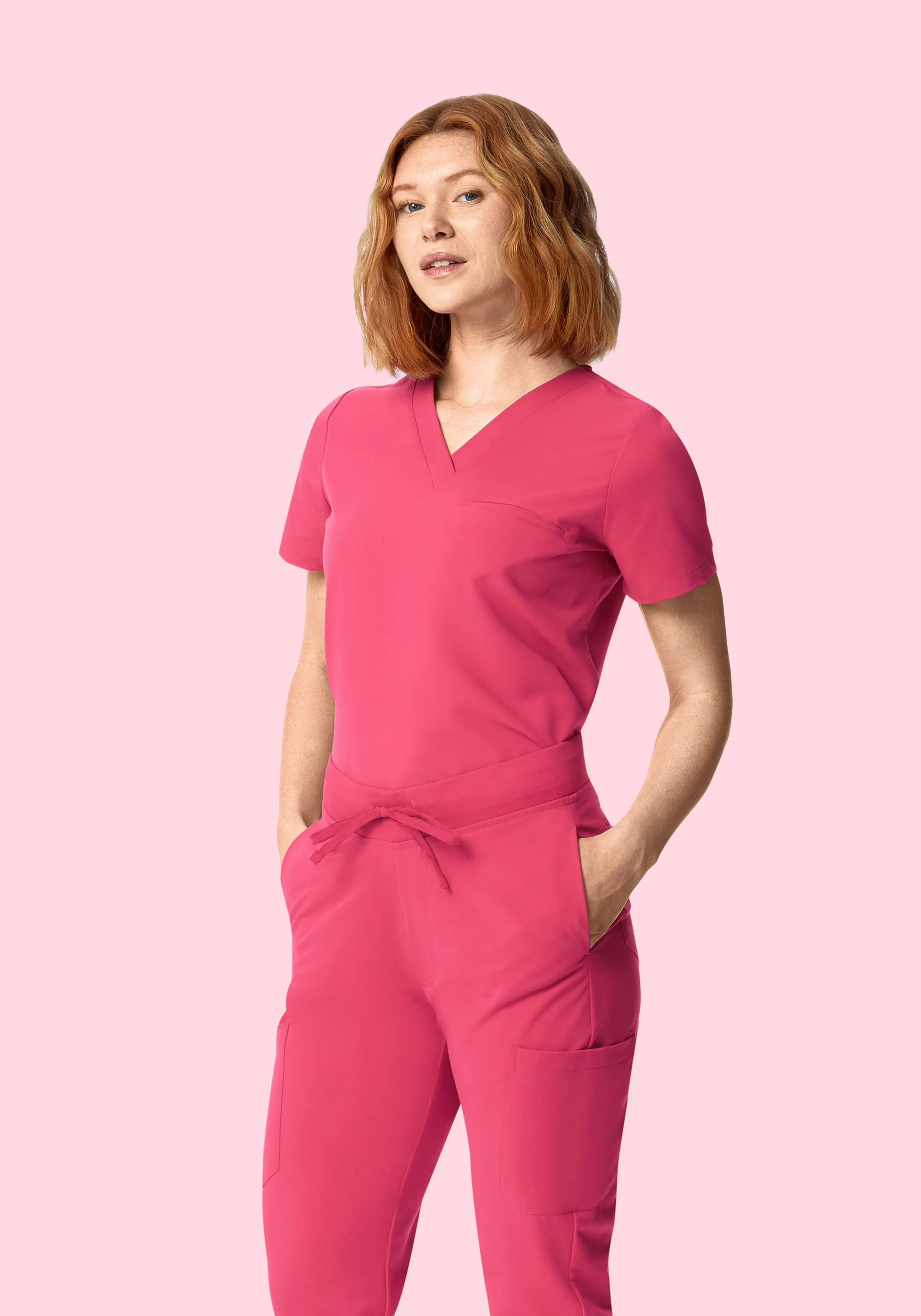 One Pocket Top Carmine