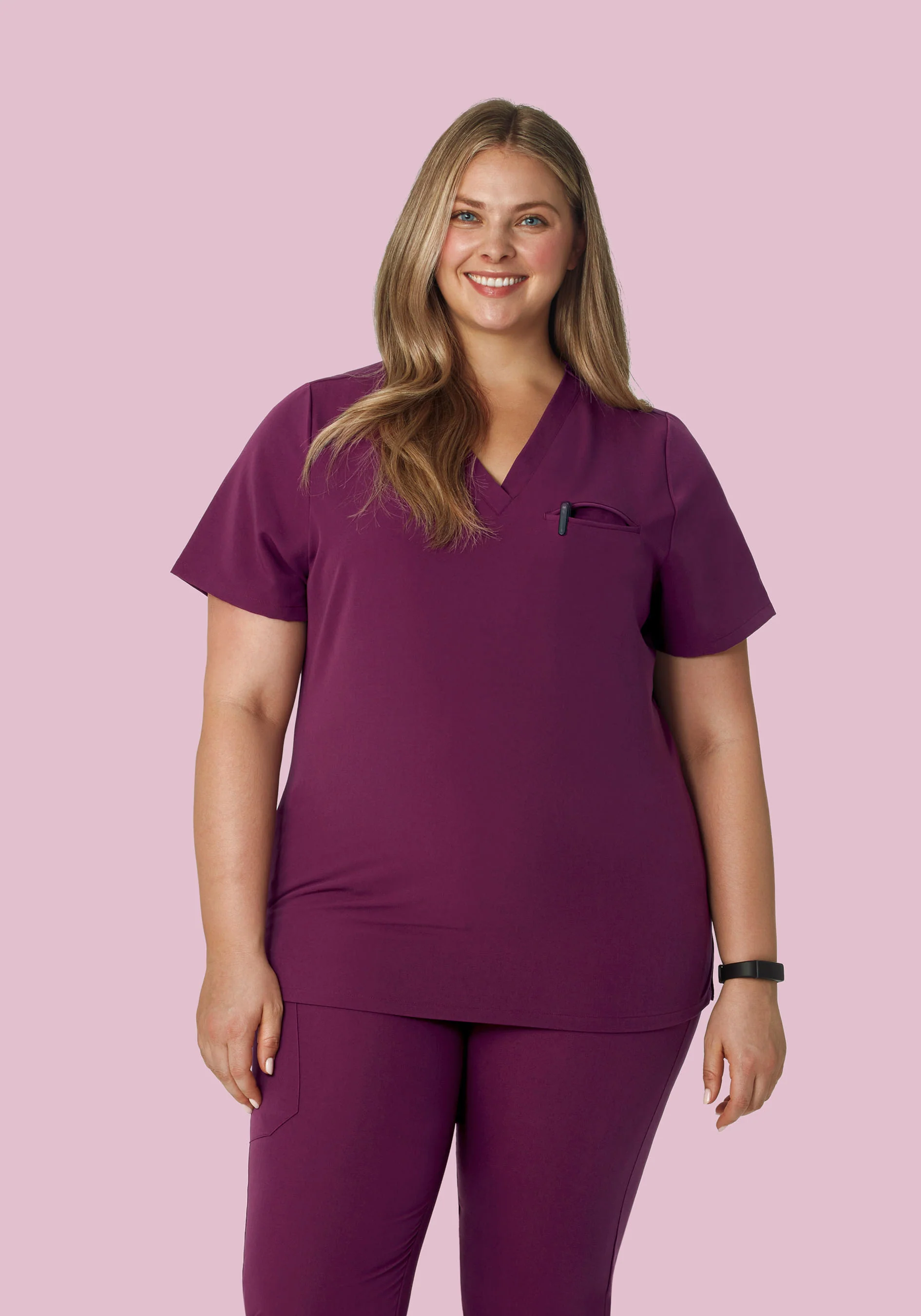 One Pocket Top Plum - Image 5