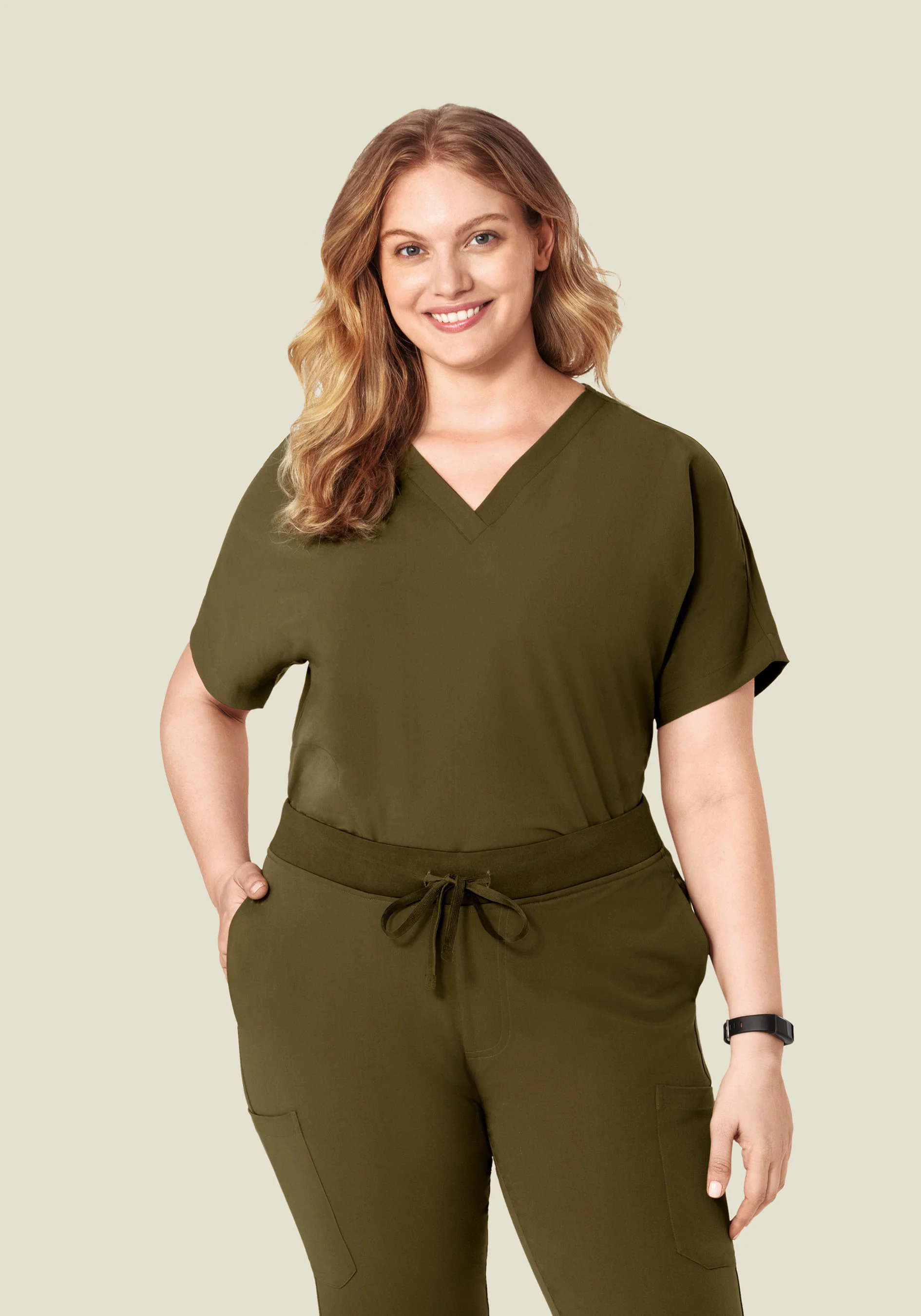 Oversized V Neck Top Manzanilla - Image 6