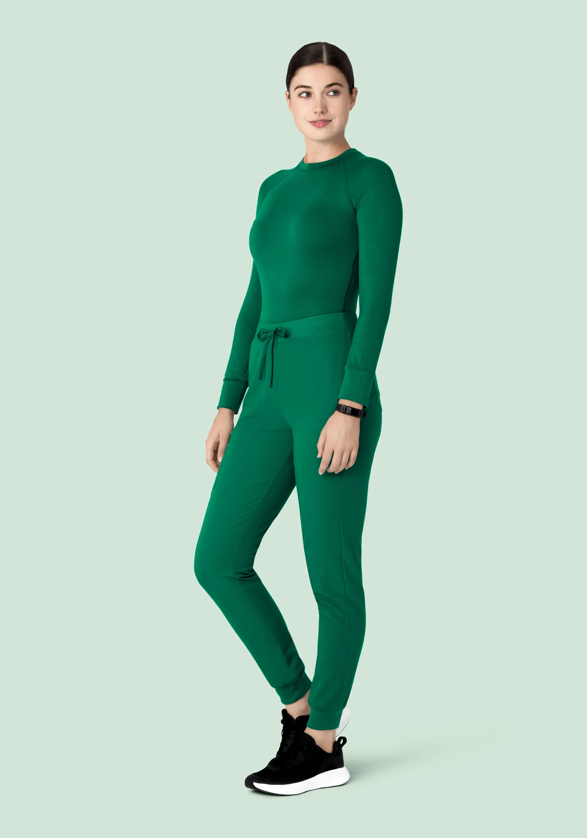 Women's Underscrubs Envy Green - Image 7