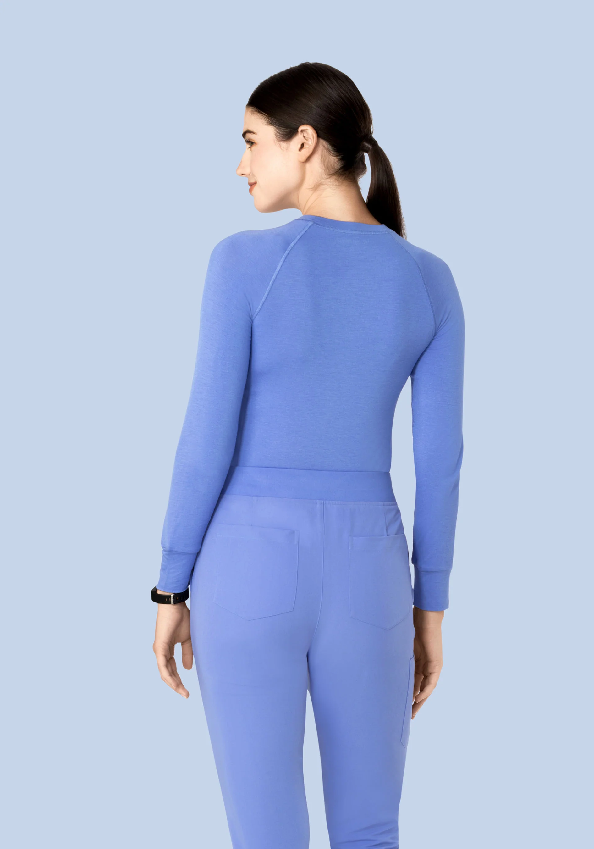 Women's Underscrubs French Blue - Image 2