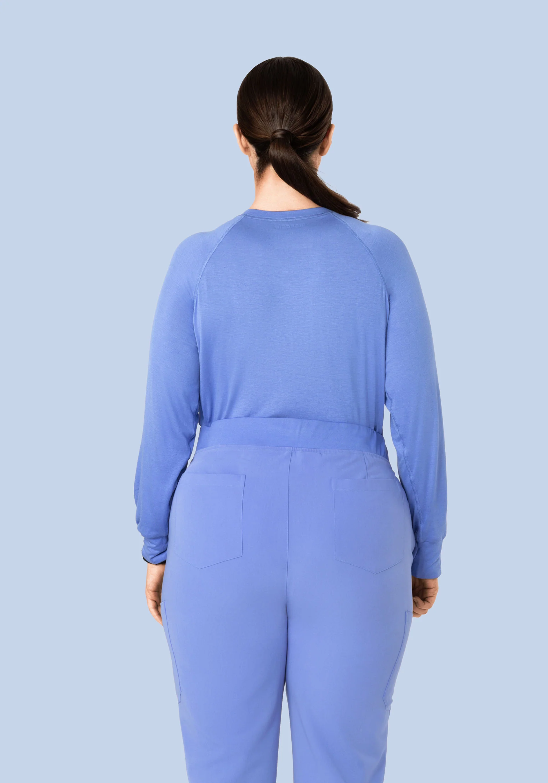 Women's Underscrubs French Blue - Image 6