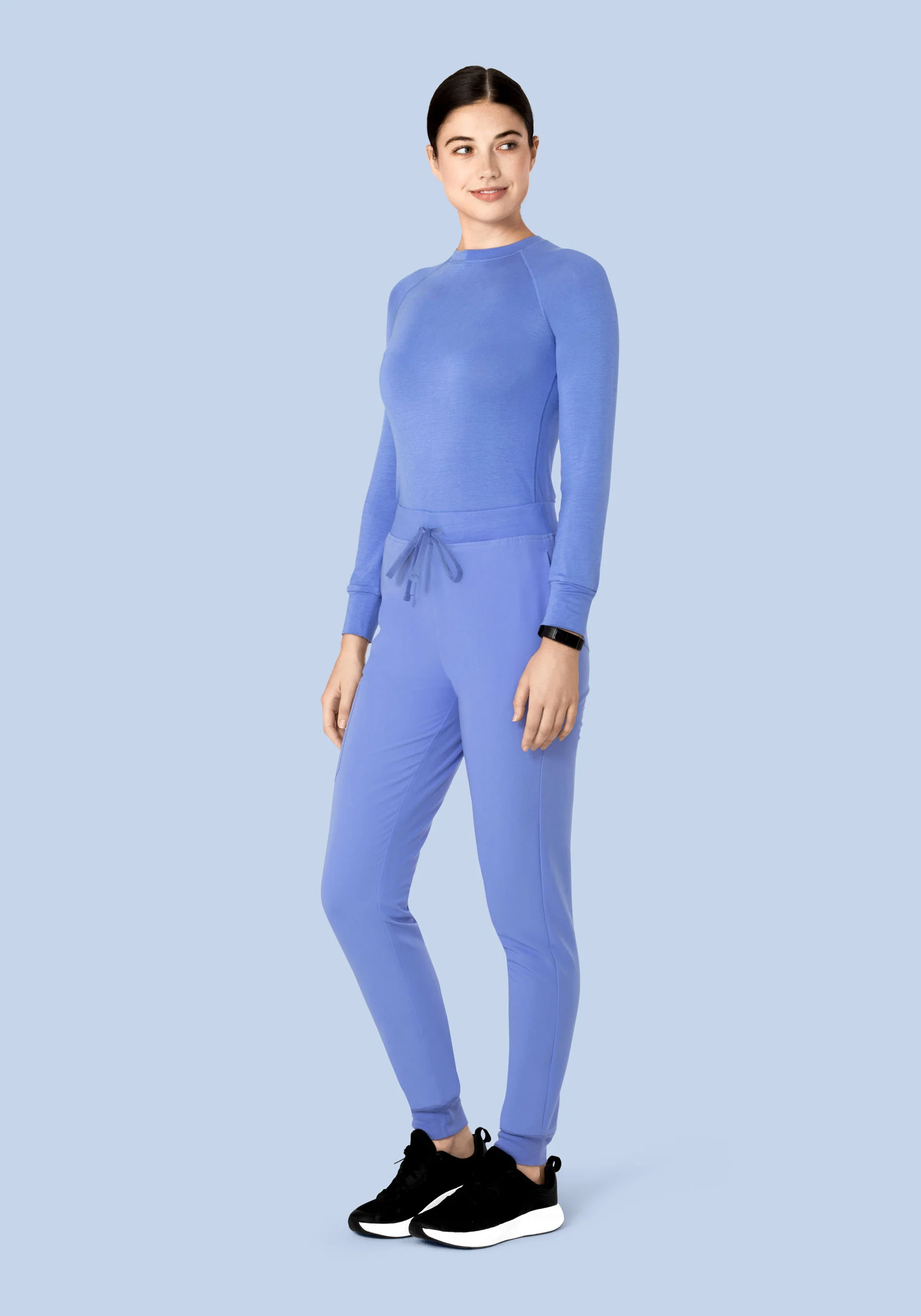 Women's Underscrubs French Blue - Image 7