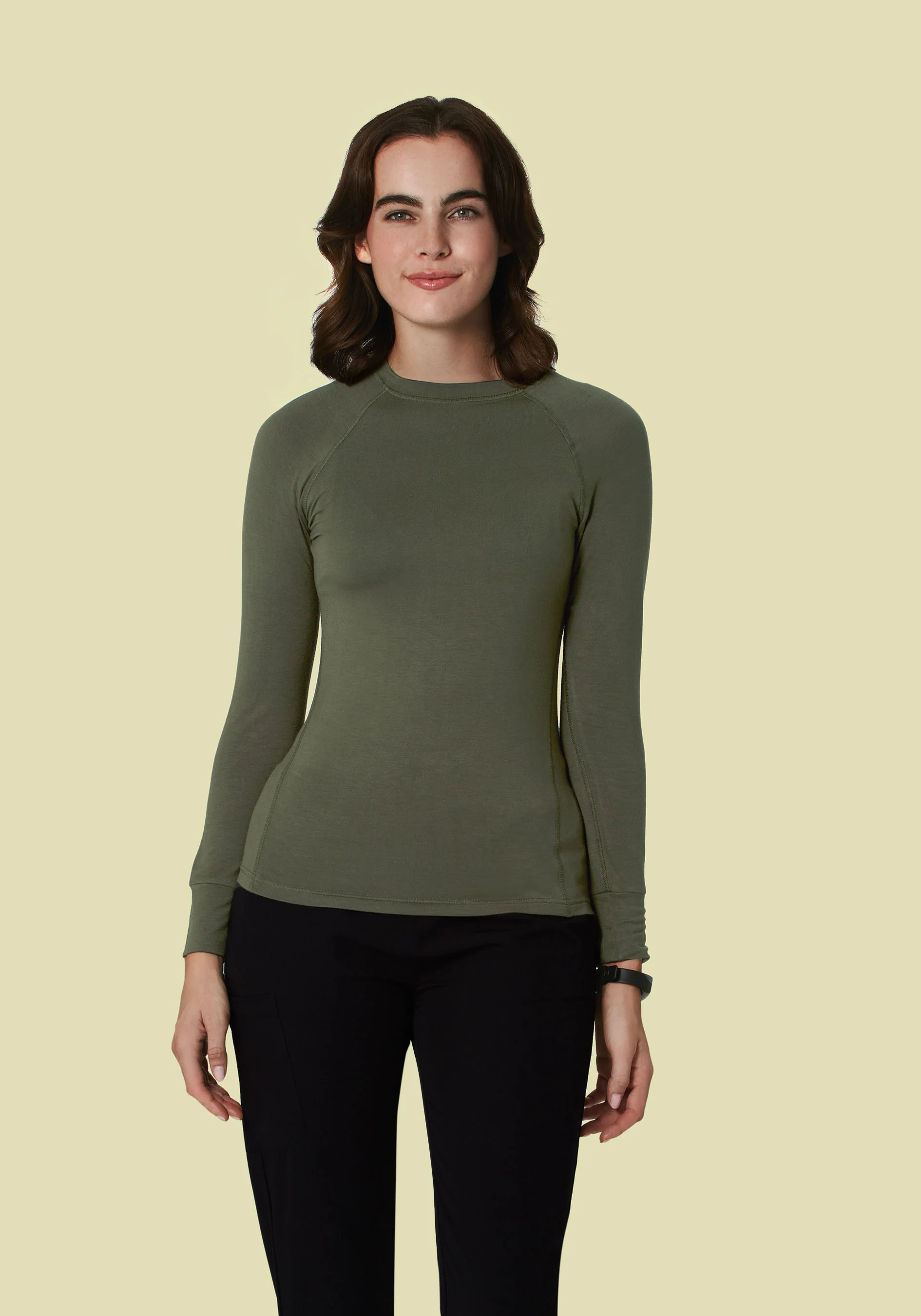 Women's Underscrubs Heather Olive