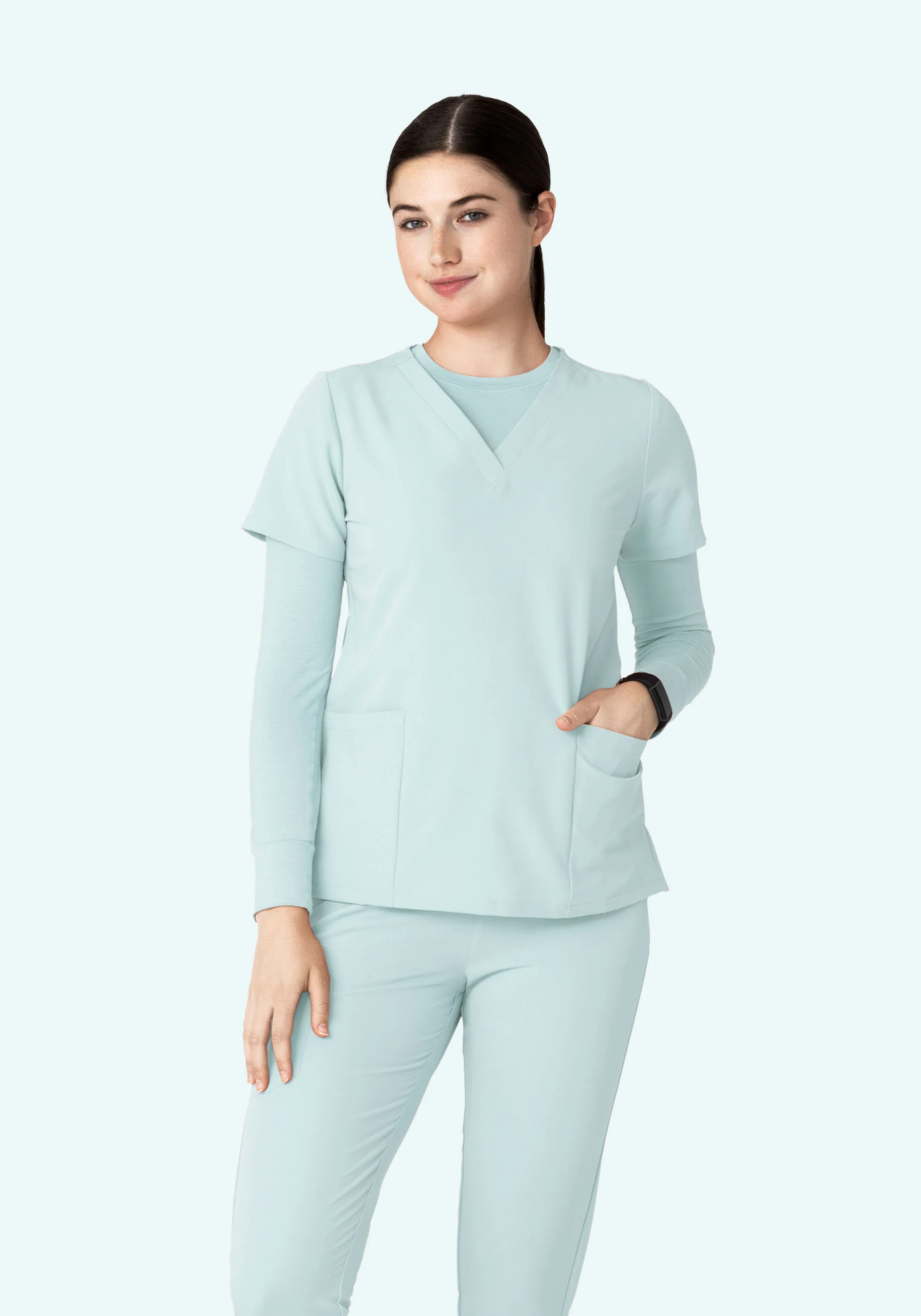 Women's Underscrubs Sky - Image 3